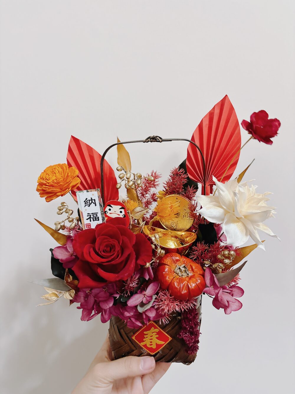YU5 新年春節花籃