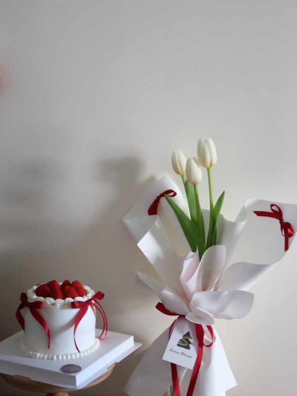 IMG_9607 鮮花|3朵鬱金香鮮花花束