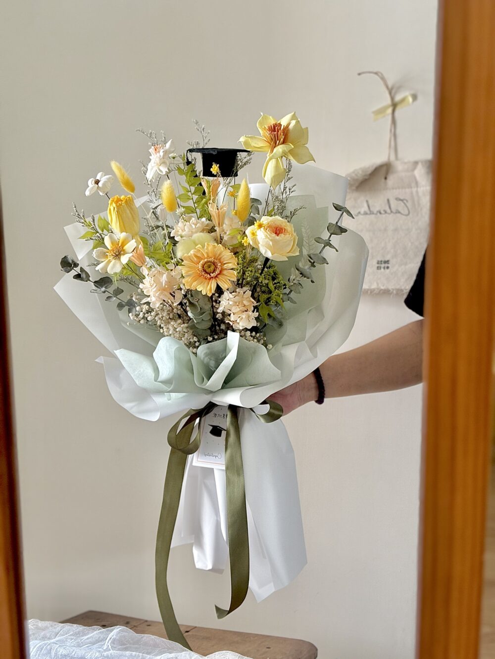 IMG_9137 夏日微光系列 | 永生太陽花畢業花束